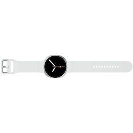 Samsung Galaxy Watch8 44mm Wi-Fi Smartwatch Plata con Correa Blanca, Pantalla AMOLED 1.5", 32GB, GPS