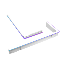 ASUS TUF GAMING GT502 Horizon ARGB Lighting Kit White - Kit de iluminación RGB, Blanco, Multicolor - 90DA00H3-B09000 ASUS TUF GAMING GT502 Horizon ARGB Lighting Kit White - Kit de iluminación RGB, Blanco, Multicolor - 90DA00H3-B09000