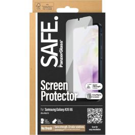 PanzerGlass SAFE. by Protector de Pantalla Samsung A35 5G UWF Ultra-Wide Fit con EasyAligner