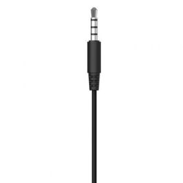 Philips TAE1126BK Auriculares In-ear con Micrófono y Mando Llamadas - Jack 3.5mm, Controladores 10mm, Graves Potentes, 3 Tapones, Negros