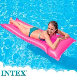 Intex Colchoneta 4 Tubos Colores Neon 183x76 cm