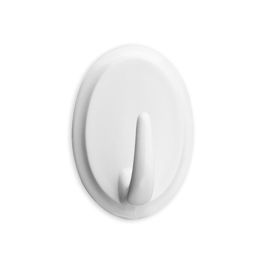 Inofix Colgador adhesivo redondo blanco 2063-3-000 (blister 2 unid.) - PVC para cocinas o armarios