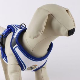 Real Madrid Arnés para Perros Talla S-M Color Azul