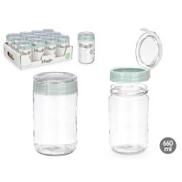Bote Tapa 660Ml Verde Vivalto 9X15CM (12 Unidades) Precio: 21.78999944. SKU: B19W8632C6