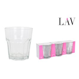 Lav Set 3 Vasos para Agua 305 cc, Colección Aras, Capacidad 305 cc, Dimensiones 8.5 x 8.5 x 9.5 cm (16 Cajas) Precio: 48.50000045. SKU: B1CZL7PNS5