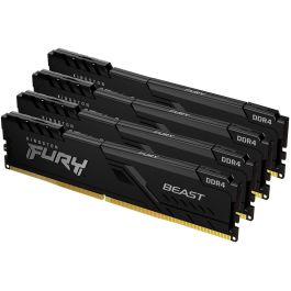 Memoria Kingston Fury Beast Black Ddr4 32Gb (Kit 4) 3600Mhz Cl17 - KF436C17BBK4/32 Precio: 189.4999997. SKU: B1A3AKMEVX