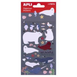 Stickers Apli Bolsa 1H Animales Marinos (17872) 5 unidades Precio: 13.98999943. SKU: B16ETQ2G76