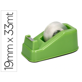 Liderpapel Portarrollo sobremesa ecouse 100% plástico reciclado para cinta de 33 mt color verde Precio: 2.50000036. SKU: B128ZX6V6S