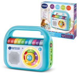 V-Tech Reproductor Musical 80-615522 Graba, Canta Y Baila Conexión Bluetooth Para Niños +18 Meses Precio: 37.59000036. SKU: B13MZWSHZN
