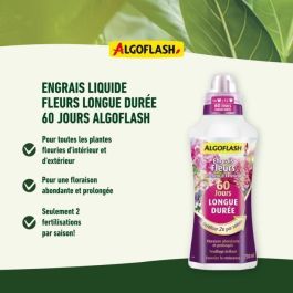 Fertilizante de flores de larga duración 60 días 750 mL