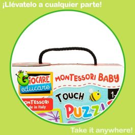 Puzzle Infantil Lisciani Giochi 16 x 0,1 x 16 cm Táctil 24 Piezas 4 Piezas (6 Unidades)