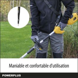 PowerPlus POWXG30405 Bordeadora Desbrozadora Eléctrica 1000W para Césped y Jardín - Cortabordes de Alambre