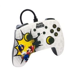 Mando con Cable PowerA Enhanced para Nintendo Switch - Modelo BOB-OMB BLAST, Oficial Nintendo, Botones Asignables, Cable USB-C 3m, NSGP0085-01 Mando con Cable PowerA Enhanced para Nintendo Switch - Modelo BOB-OMB BLAST, Oficial Nintendo, Botones Asignables, Cable USB-C 3m, NSGP0085-01