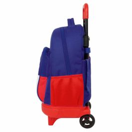 Mochila Safta Grande Con Ruedas Compact Extraible Atletico De Madrid 450x330x220 mm Mochila Safta Grande Con Ruedas Compact Extraible Atletico De Madrid 450x330x220 mm