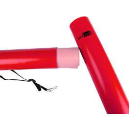 Liderpapel Portaplanos Extensible hasta 80 cm Diámetro 6 cm Rojo