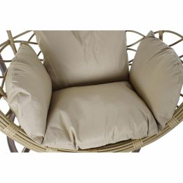 Sillon Colgante Terraza Y Jardin DKD Home Decor Marron Claro Beige 70 x 125 x 100 cm