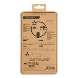 Muvit Funda Recycletek para Apple iPhone 12 - Ecológica y Reciclable