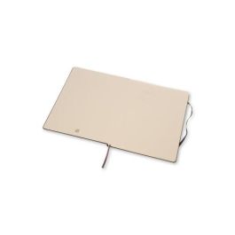 Cuaderno Moleskine Clasico Tapa Dura 19X25 192H 70Gr. Horizontal Con Goma Negra