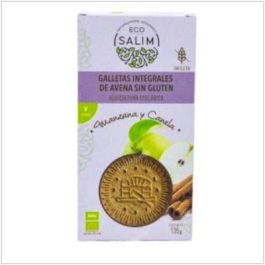 ECO SALIM Galletas de Avena Manzana Canela Bio Sin Gluten 135g - Alto contenido en fibra, aptas para veganos Precio: 3.9499999. SKU: B13FREJMYG