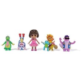 Spinmaster SPI6073738 Dora la Exploradora - Caja de Amigos Fantásticos - 5 Figuras