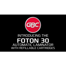 Gbc Foton Repuesto Plastificadora A4 75 Micras Bobina 56.4 Mt Brillo