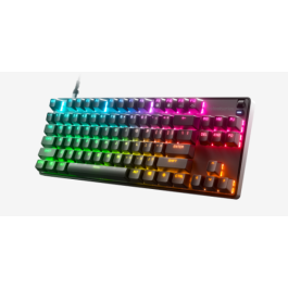 SteelSeries Apex 9 TKL Teclado Gaming Óptico USA, Interruptores OptiPoint, Sin Teclado Numérico, 64847