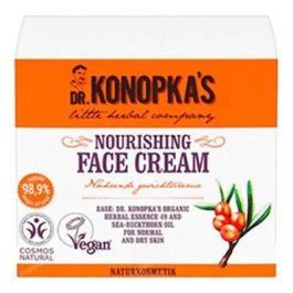 Dr. Konopka's Crema Facial Nutritiva 50 ml. Vegana. Con esencias herbales, hidrata y suaviza la piel. Cosmos Natural Precio: 8.59000054. SKU: SLC-87551