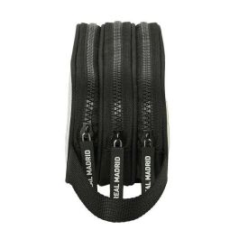 Bolso Escolar Portatodo Safta Triple Real Madrid 1 Equipacion 24-25 85x210x70 mm Bolso Escolar Portatodo Safta Triple Real Madrid 1 Equipacion 24-25 85x210x70 mm