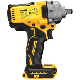 DeWALT DCF891NT-XJ Atornillador de Impacto 1/2" 18V con Batería, Par 800-1100 Nm, Amarillo