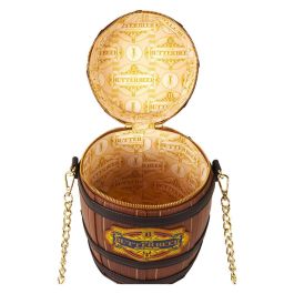 Loungefly Bolso bandolera Harry Potter Butterbeer 24,64x19,05x19,05cm