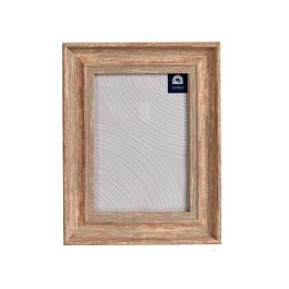 Giftdecor Portafotos Efecto Madera Cobre 13x18 cm (Set de 24)