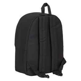 Safta Mochila Negra para Portátil 14,1 Pulgadas, Poliéster 600D. Para Niños y Jóvenes de 3 a 13 Años, Modelos Surtidos
