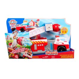 Spin Master 6072600. Camión de Bomberos Patrulla Canina Marshall XL con Luces, Sonidos y Lanzadores. Juguete +3 años