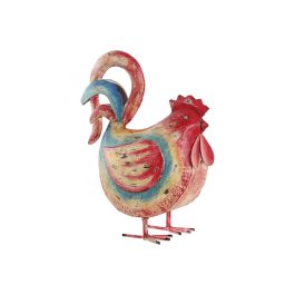 DKD Home Decor Figura Decorativa de Gallo Estilo Shabby Chic de Metal - Colores Rojo y Azul - Pack de 2 Unidades - Largo 16cm, Alto 41cm, Ancho 33cm Precio: 58.49999947. SKU: B1KFFP4GBT