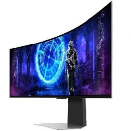 Samsung S49DG954SU Monitor Gaming 49" Curvo Ultrapanorámico OLED G9 Dual QHD 240Hz 0.03ms Glare Free G-Sync Regulable Plata Samsung S49DG954SU Monitor Gaming 49" Curvo Ultrapanorámico OLED G9 Dual QHD 240Hz 0.03ms Glare Free G-Sync Regulable Plata