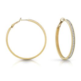 Pendientes Mujer Guess JUBE02247JWYGT-U Acero Inoxidable 5 cm Pendientes Mujer Guess JUBE02247JWYGT-U Acero Inoxidable 5 cm