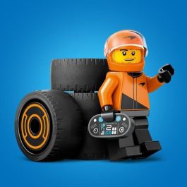 LEGO 60442 Coche de Carreras McLaren de F1 con Piloto de Competición | Juguete Set de Construcción LEGO City para Niños +6 Años