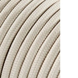Edm Cordón textil tubular H03VV-F 2x0,75mm² algodón 5m