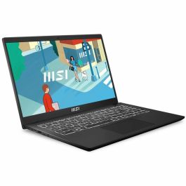 Laptop MSI Modern 15 B13M-281XES Qwerty Español 15,6" Intel Core i7-1355U 16 GB RAM 1 TB SSD Laptop MSI Modern 15 B13M-281XES Qwerty Español 15,6" Intel Core i7-1355U 16 GB RAM 1 TB SSD
