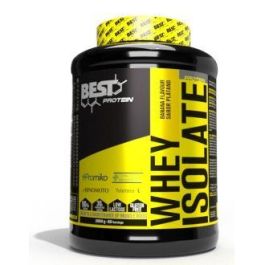 BEST PROTEIN Whey Isolate Plátano 2000g Proteína Suero Leche 90% para Crecimiento y Conservación Muscular Precio: 78.8900002. SKU: B18ZJ85DH3