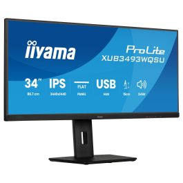 iiyama XUB3493WQSU-B6 Monitor 34" UW-QHD IPS 1440p 120Hz 1ms 86.36cm Negro