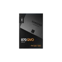 Samsung MZ-77Q2T0 870 QVO SSD 2 TB 2.5" SATA III V-NAND MLC - 560 MB/s Lectura para PC/Portátil Samsung MZ-77Q2T0 870 QVO SSD 2 TB 2.5" SATA III V-NAND MLC - 560 MB/s Lectura para PC/Portátil