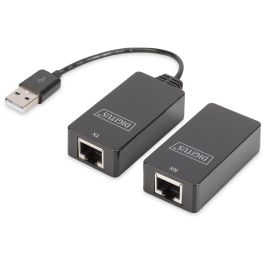 Digitus Extensor USB 1.1 a CAT5/5e/6 45m Negro