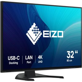 EIZO EV3240X-BK Monitor de 31.5" 4K UHD IPS con USB-C, HDMI y DisplayPort