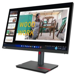 Lenovo P24q-30 Monitor 23.8" QHD IPS 2560x1440 60Hz 4ms HDMI DP USB Negro