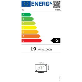 Monitor Elo Touch Systems 1598L 15" 60 Hz 50-60 Hz Monitor Elo Touch Systems 1598L 15" 60 Hz 50-60 Hz