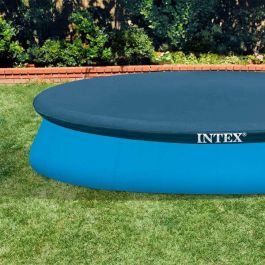 Intex Cubrepiscinas Redondo Easy Set 366 cm PVC/PE para Piscinas Desmontables
