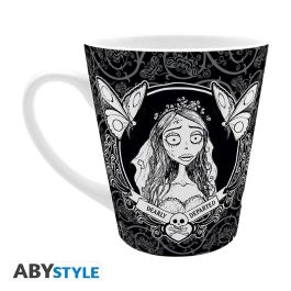 Abystyle Taza La Novia Cadaver Emily Cerámica 250ml Licencia Oficial Tim Burton Cine Animación Gótico Romántico