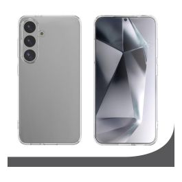 4smarts 541343 Set de Protección 360° para Samsung Galaxy S25, Resistente a Golpes y Rayones, Transparente, 2 Piezas