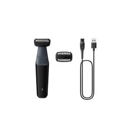 Philips BG3017 Afeitadora Recortadora Corporal Bodygroom Series 3000 Impermeable Sin Cable para Piel Sensible con 3 Peines Guía
